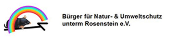 Logo Bürger für Natur- und Umweltschutz unterm Rosenstein e.V.
